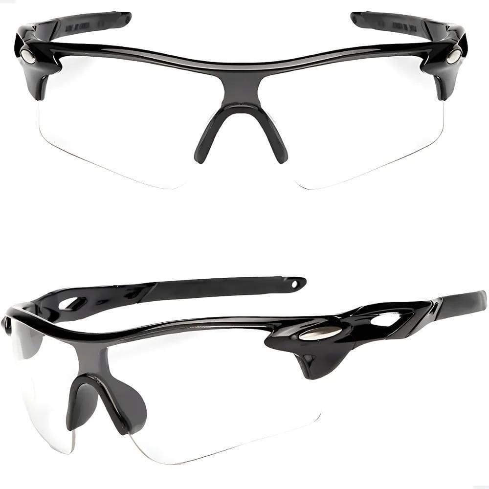 Oculos De Sol Esportivo Ciclismo Bike Corrida Transparente