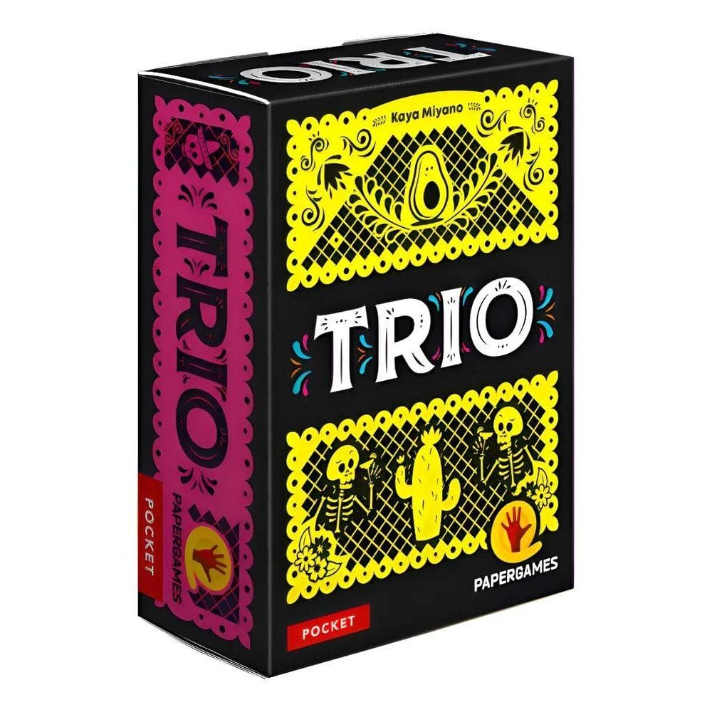 Trio Jogo De Cartas Papergames Boardgames Cardgames
