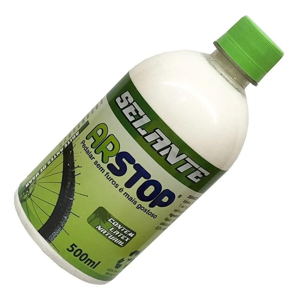 Líquido Selante Tubeless Arstop Mtb Speed Pneu Bike 500Ml