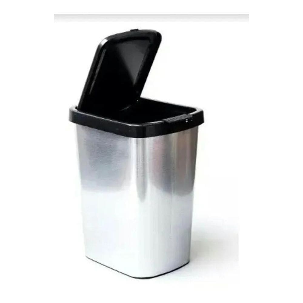 Lixeira Cesto 9 Litros Pia Cozinha Banheiro  Tipo Alumínio