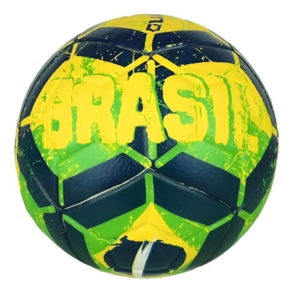 Bola De Futebol Pvc N5 Brasil - Dualt 300 Cor Verde