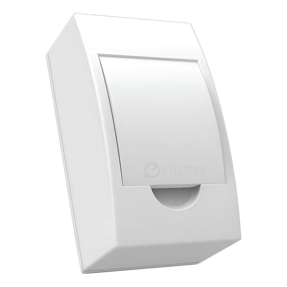 Quadro Distribuição 4 Disjuntores Din Sobrepor Enerbras