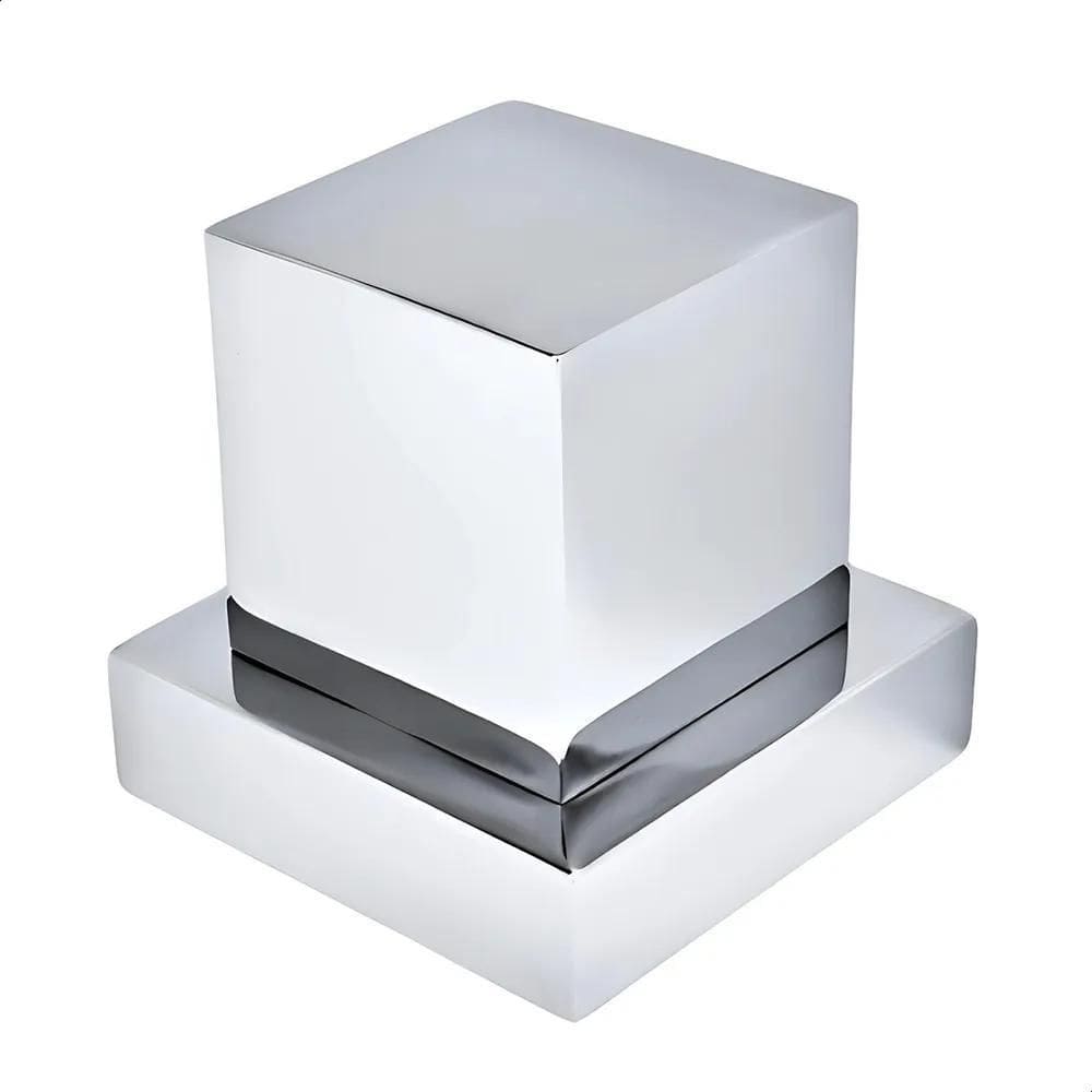 Soft Inox Acabamento Quadrado Registro Volante Metal Padrão