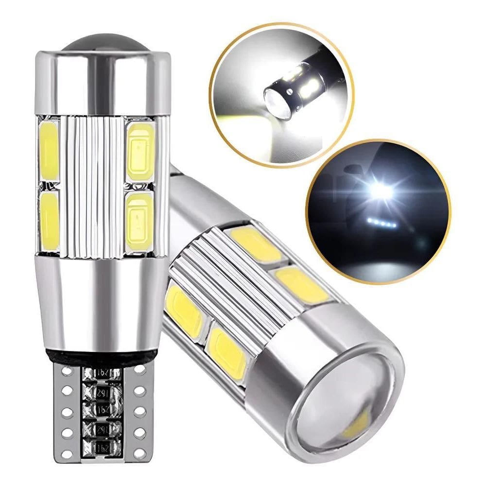 Par Lâmpadas Pingo T10 Projetor Canbus 6.000K Extra Forte