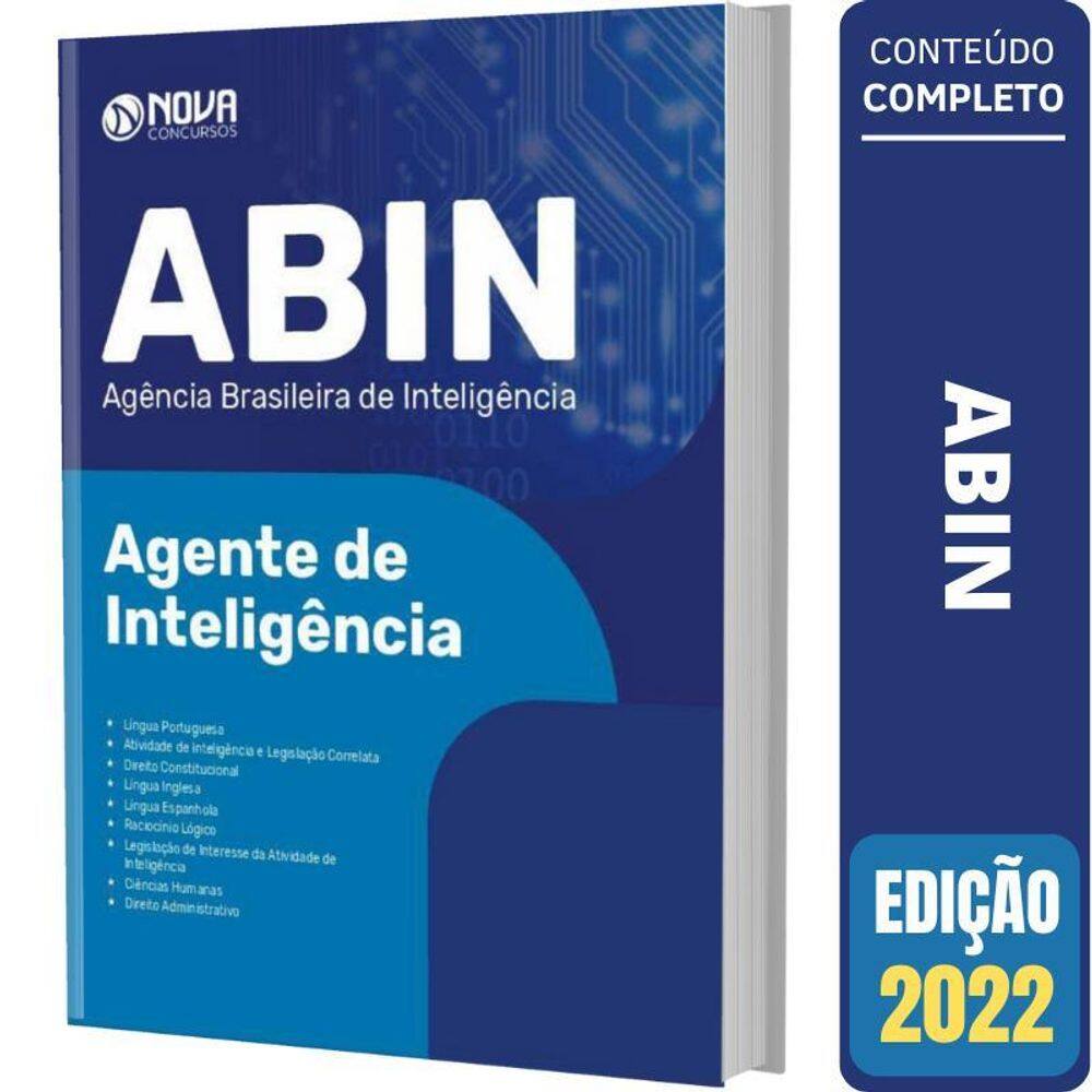 Apostila Concurso Abin - Agente De Inteligência