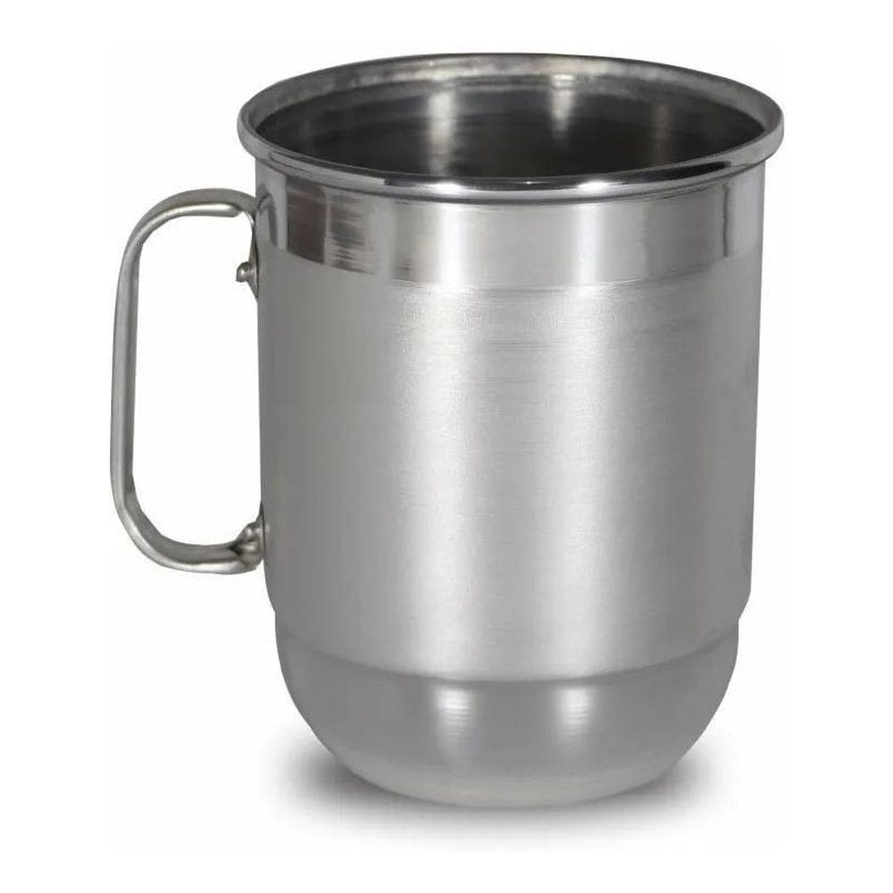 3X Caneca Para Chopp 850Ml Pintadas Em Alumínio