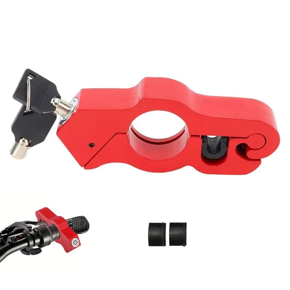 Trava Moto Guidao Freio Manete Acelerador Manopla Motocicleta Emgreagem Cadeado AntiFurto Reforçado Segurança