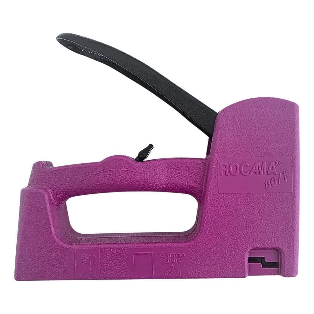 Grampeador Pinador 80/F Rocama + 500 Grampos + 480 Pi Rosa