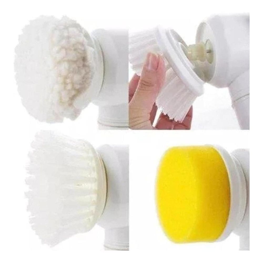 Escova Limpeza Elétrica Multifuncional 5 Em 1