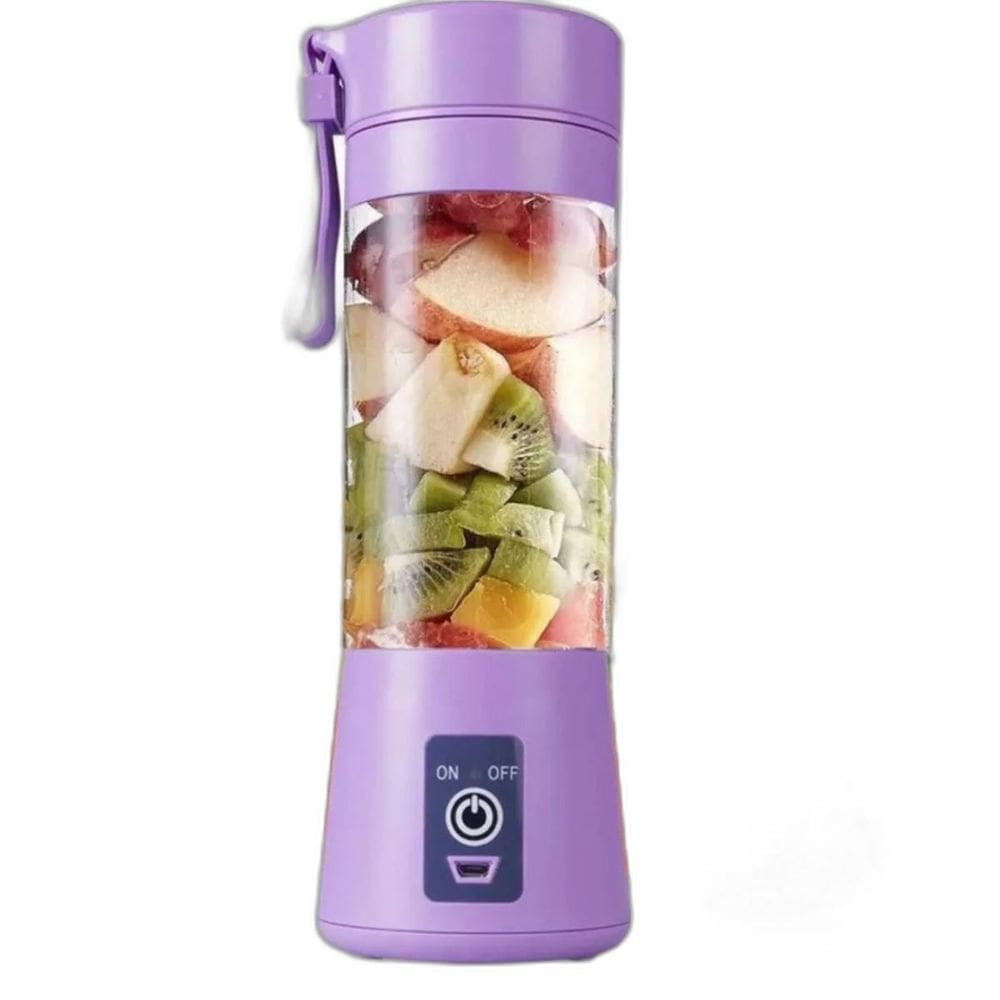 Prático Triturador Portátil Usb Recarregável Sucos E Shakes