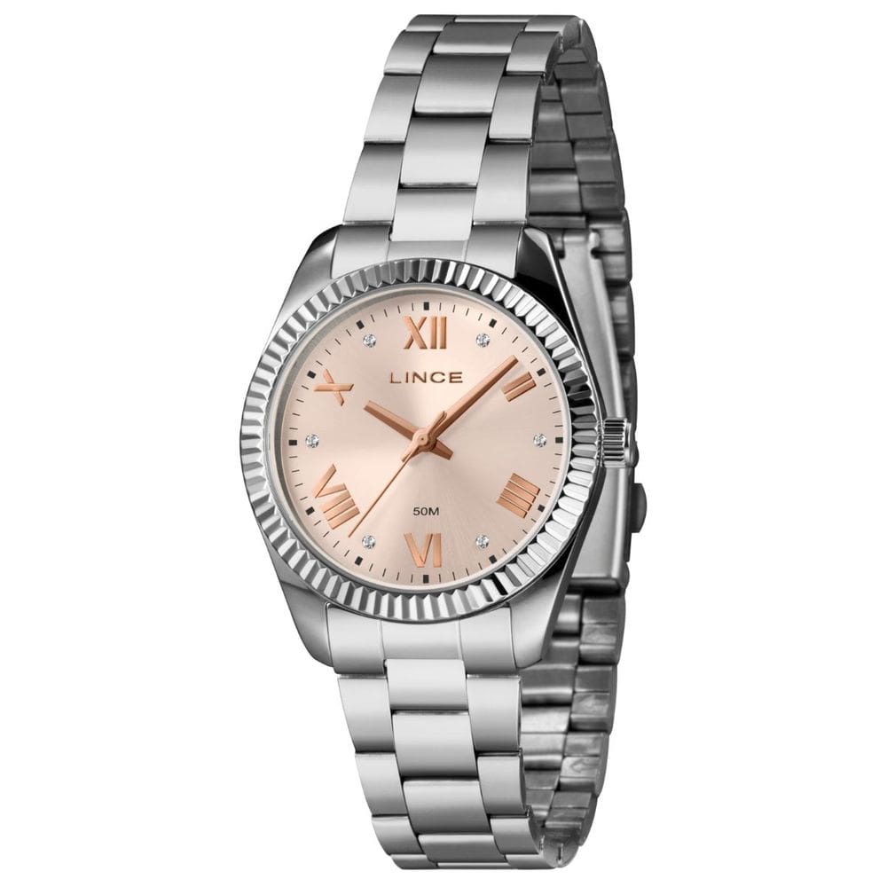 Relógio Lince Feminino Prata Lrmj170l36 R3sx
