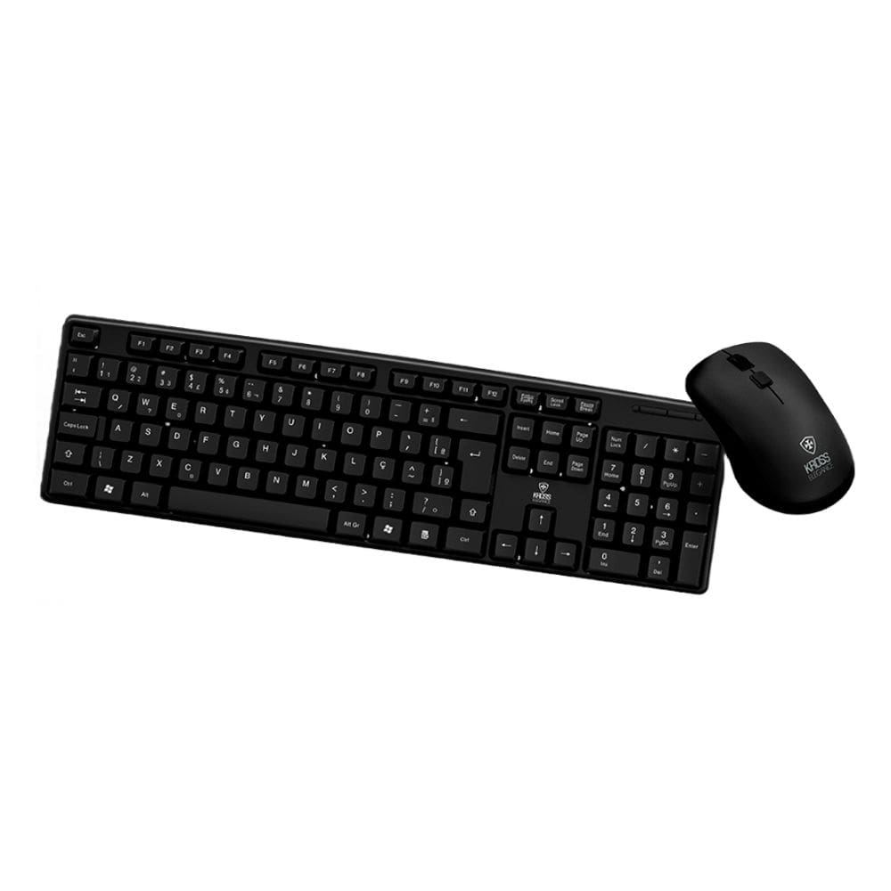 Combo Kross Teclado e Mouse USB, Com Fio, Elegance - KE-KM400V1 2 Preto