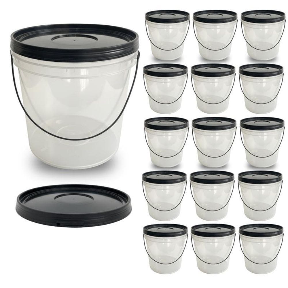Pote Para Parafusos 3.2 Litros Transparente - 15 Pçs