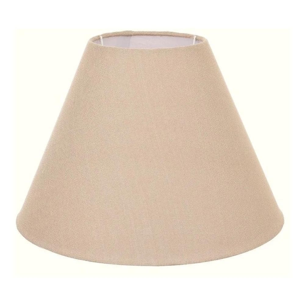 Cúpula Para Abajur Pequeno Kfl Decor Cônica 2 Café C/Leite