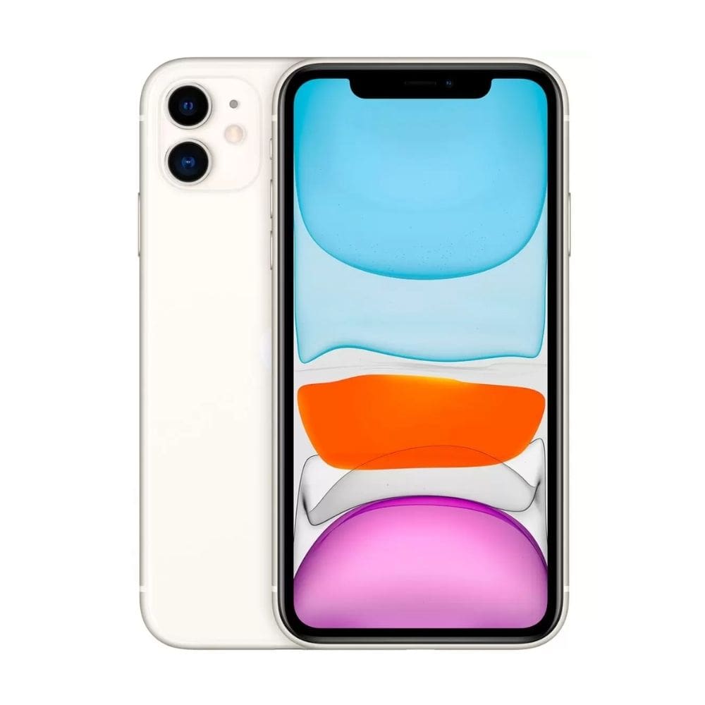 Usado: Iphone 11 128 GB Branco - Sem Touch / Face Id