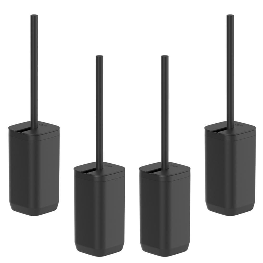4X Escova De Vaso Sanitario Privada Banheiro Ou Preto