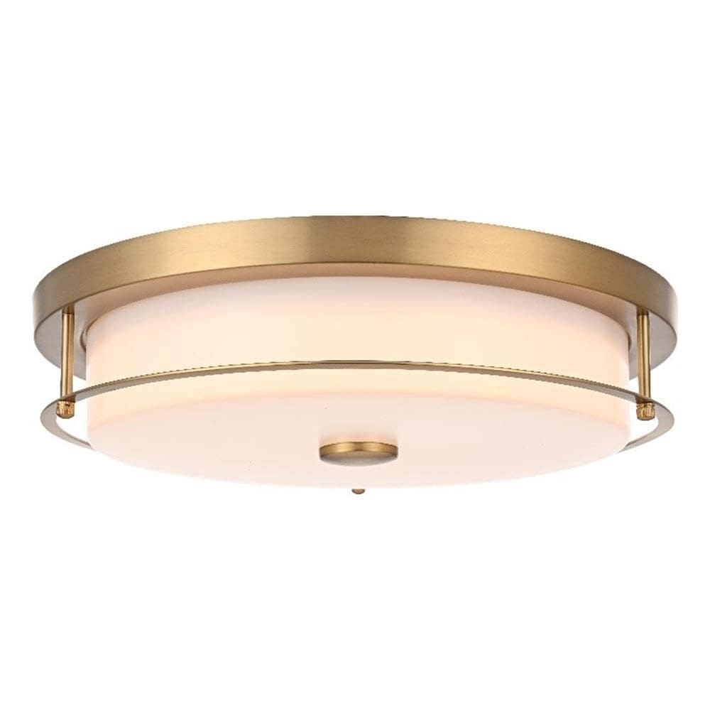 Luminária Living District Kolson 40 cm LED Satin Gold