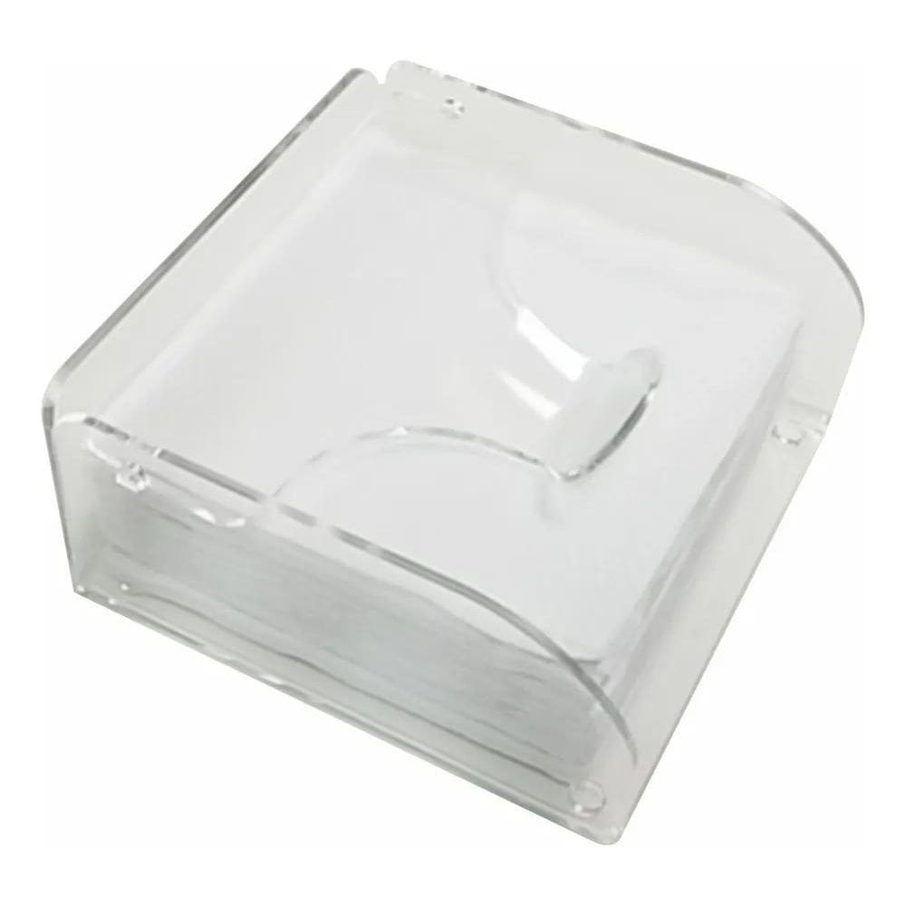 2X Suporte Porta Guardanapo Pequeno De Mesa De Acrilico