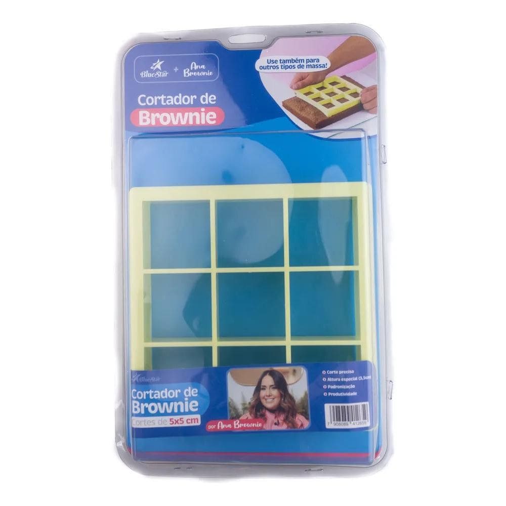 Cortador De Brownie Por Ana Brownie Bluestar Vários Tamanhos