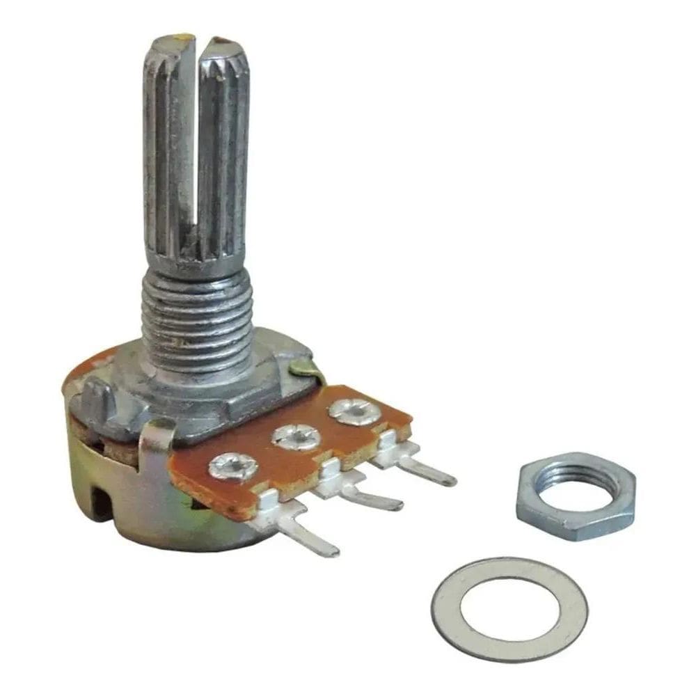 5 X Potenciômetro Linear L20  2 500K - 500.000 Ohms