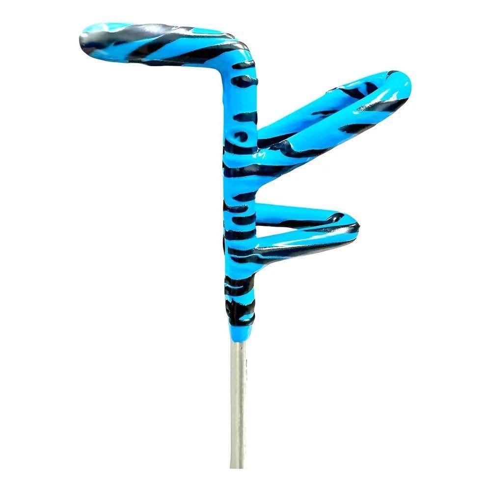 Suporte Armador De Vara Emborrachado Para Pesc Azul-Celeste