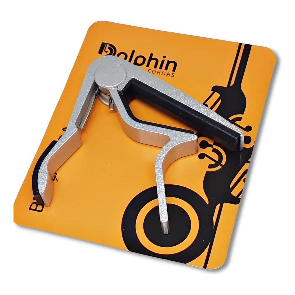 Capotraste Para Violão Aço E Nylon Guitarra Braçadeira M Pra