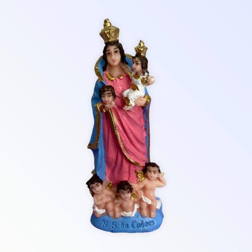 Escolha A Sua Santa Católica Imagem Pequena Em Resina