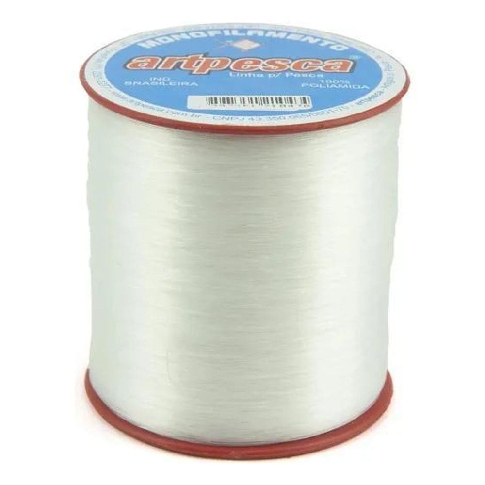Linha De Pesca Nylon Monofilamento Carretel 100G 0.70Mm - 22