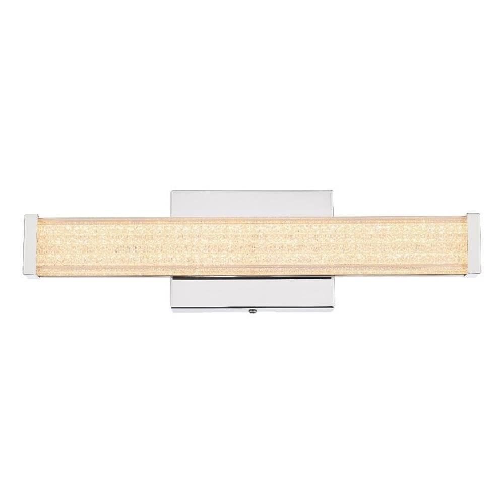 Arandela de parede LED Living District Jaxx 41 cm Chrome 3 CCT