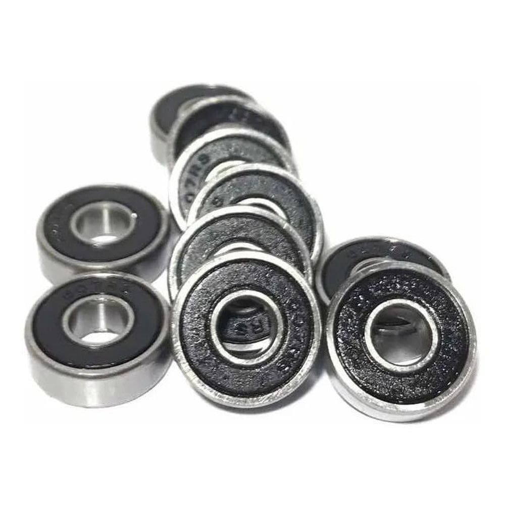 Kit 10X Rolamento 607 2Rs Vedação Integrada Alta Velocidade