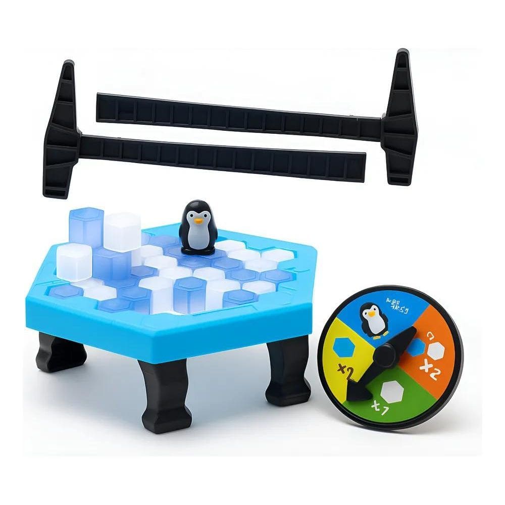 Quebra Gelo Do Pinguim Jogo De Mesa Brinquedo Educativo Game