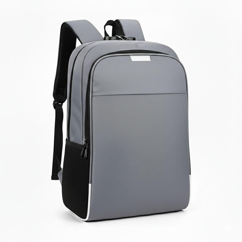 Mochila Executiva Para Notebook Com Entrada Usb Cinza – Estilo, Conforto E Tecnologia Para O Seu Dia A Dia