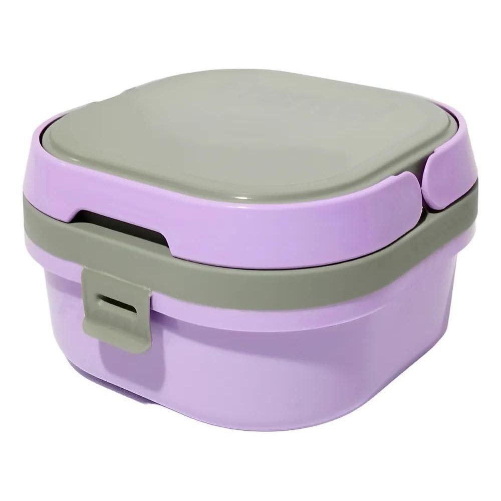 10X Marmita Lancheira Divisória Infantil Microondas Herméti