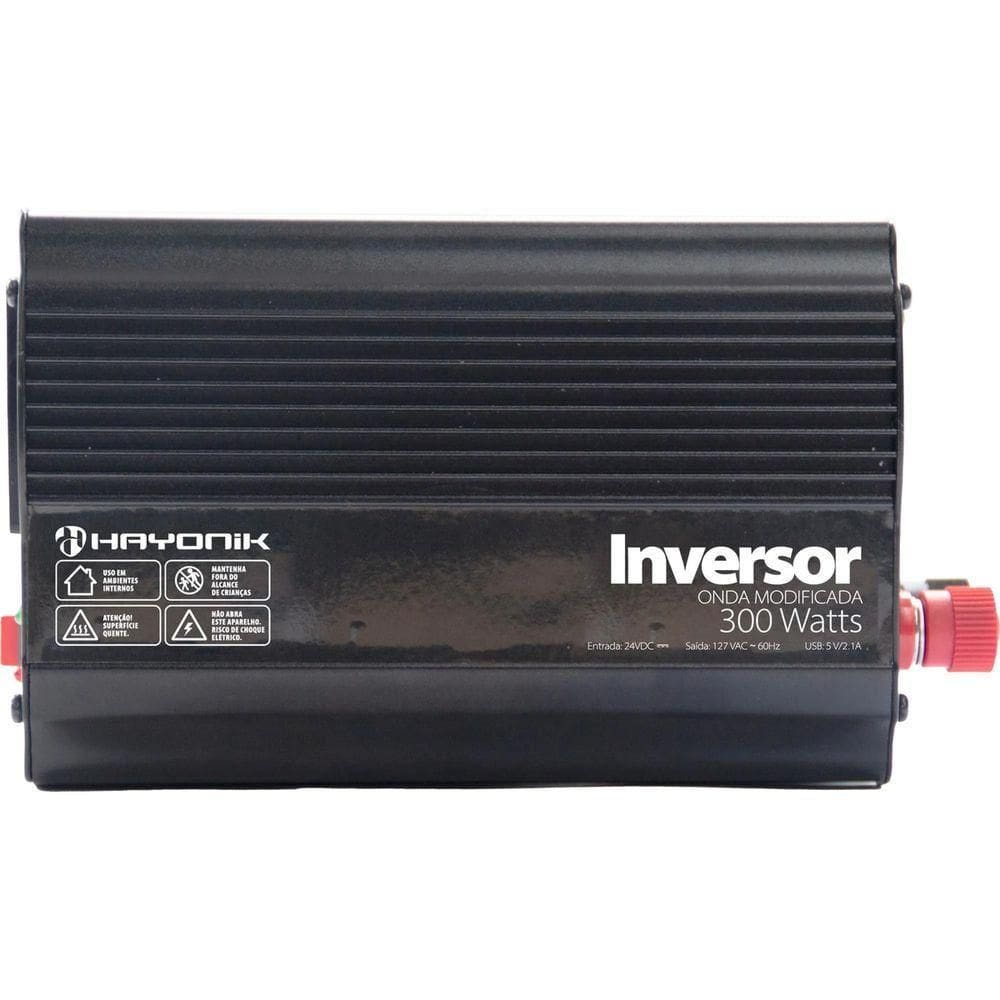 Inversor De Onda Modificada Hayonik Msw2103 300w 24v-127v Usb