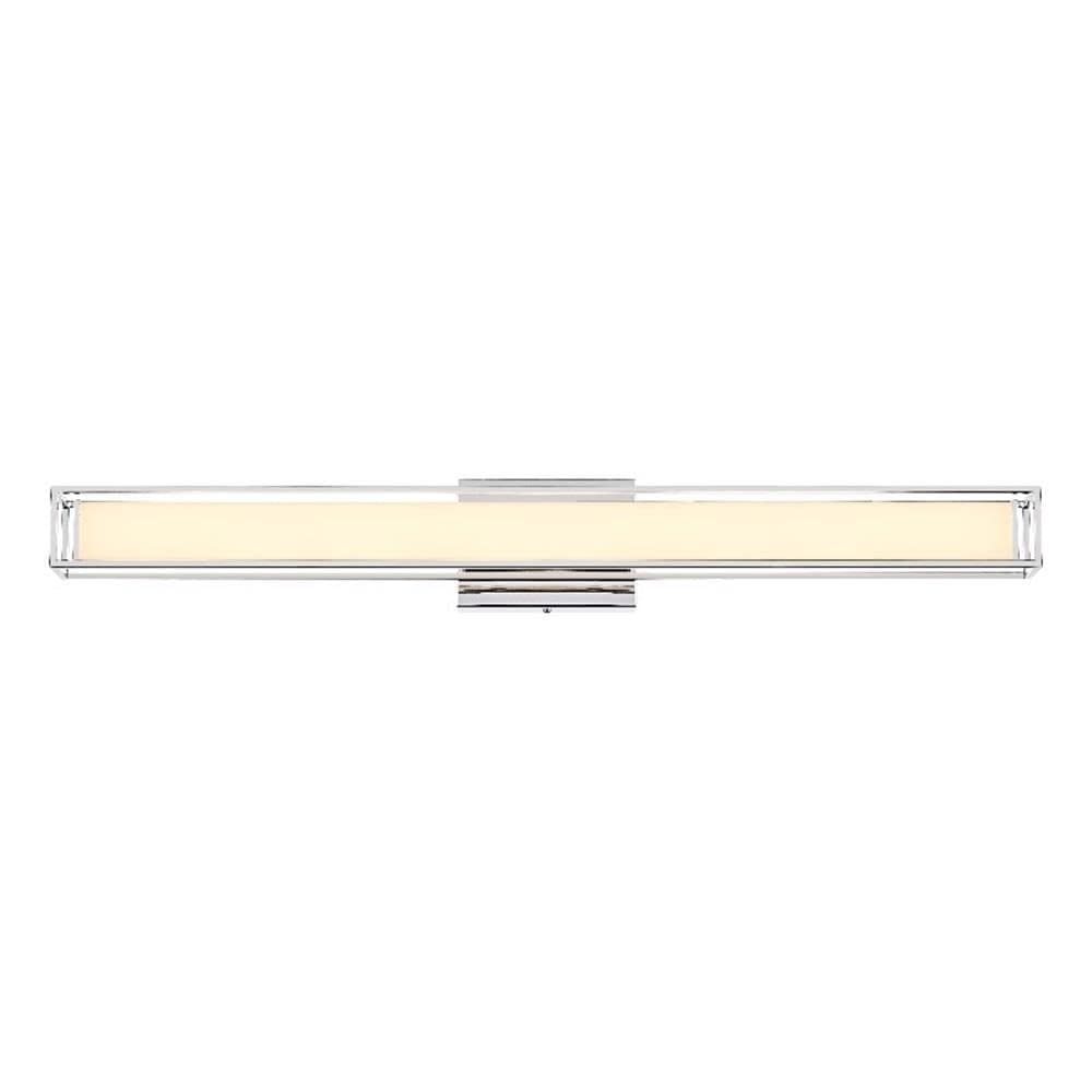 Arandela de parede LED Living District Aden 31” cromada
