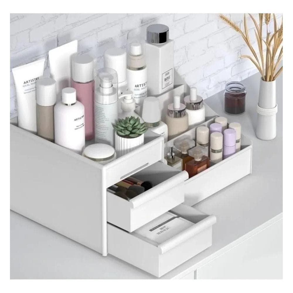 Organizador Mesa Porta Treco Caneta Gaveta Escritório Multiu