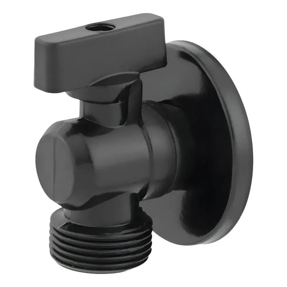 Torneira Dupla Tanque Maquina Lavar Preta Registro Em Metal