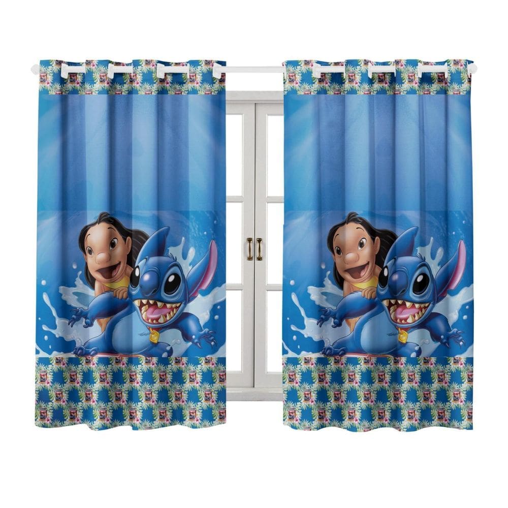 Cortina Infantil 2,00 X 1,50 Estampas Digitais Decorativa