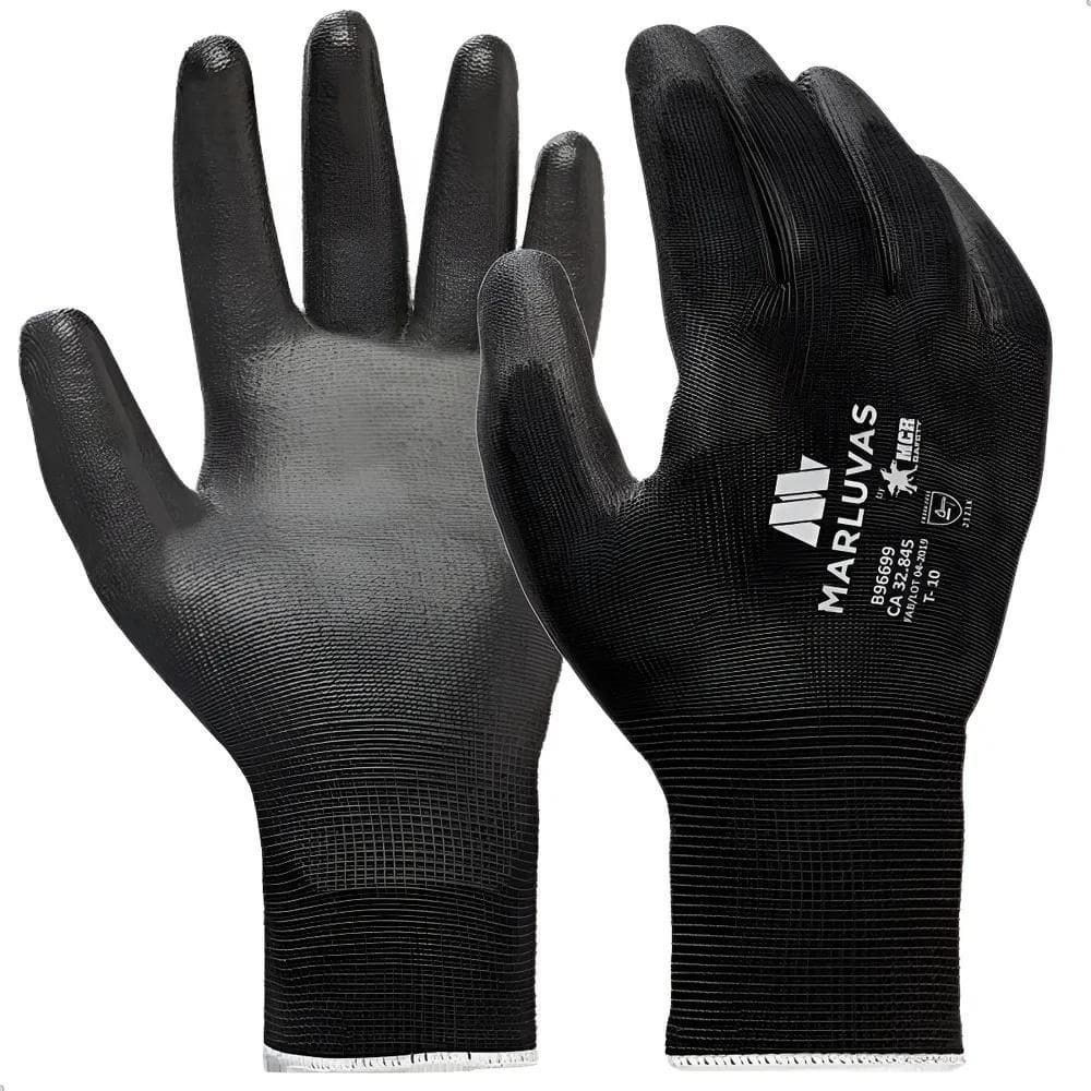 12 Pr Luva Epi Segurança Multitato Mecânico Manutenção Ger P