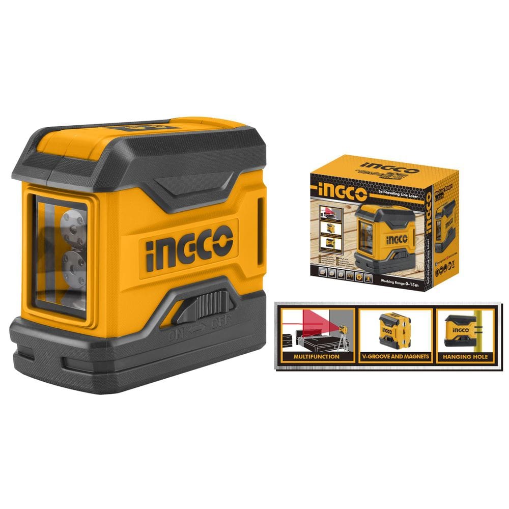 Nivel A Laser 15 Metros Ingco Hll156508