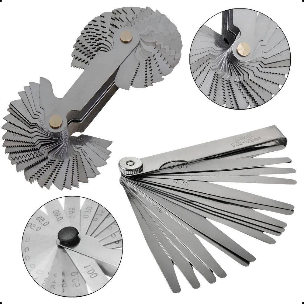 Calibre De Folga 20 Lâminas + Rosca 52 Lâminas 0,05 A 1 Mm
