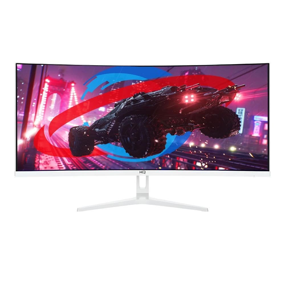 Monitor Gamer 34 HQ - Ultra WQHD 3440x1440 - Curvo - 165Hz - Painel VA - 1ms - HQW34C16