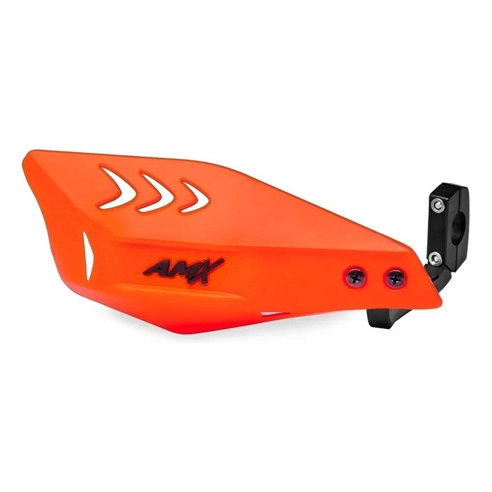 Protetor De Mão Moto Xre300 Crf230 Crf25 Laranja Neon / Pret