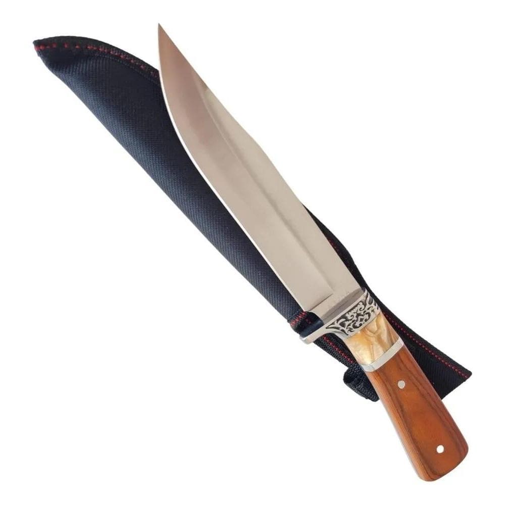 10X Faca Churrasco Premium 8 Polegadas Bainha