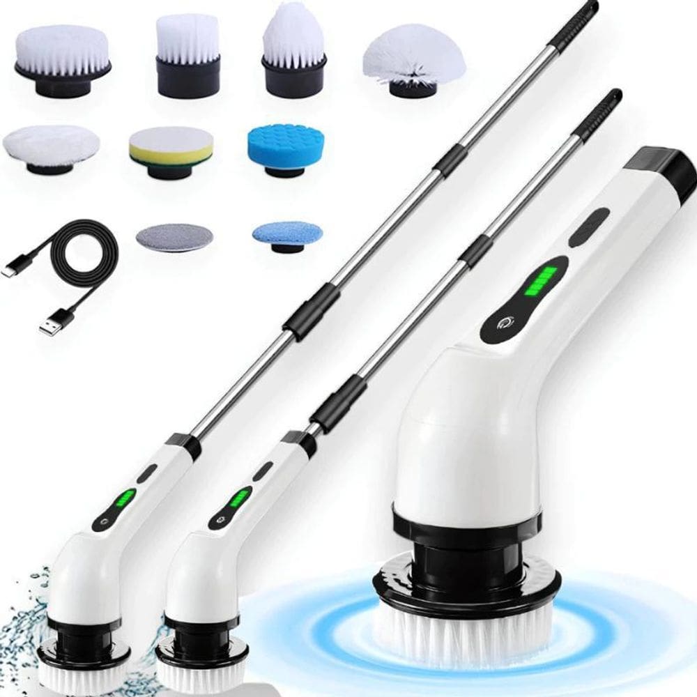 Escova Elétrica Limpeza Esfregão Rotativo Multifuncional Usb