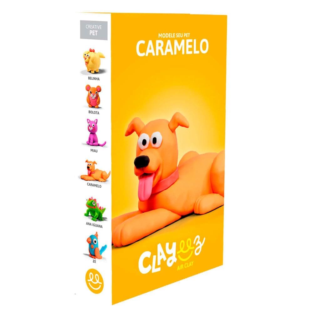 Kit Massinha Clayeez Creative Doce Brinquedo