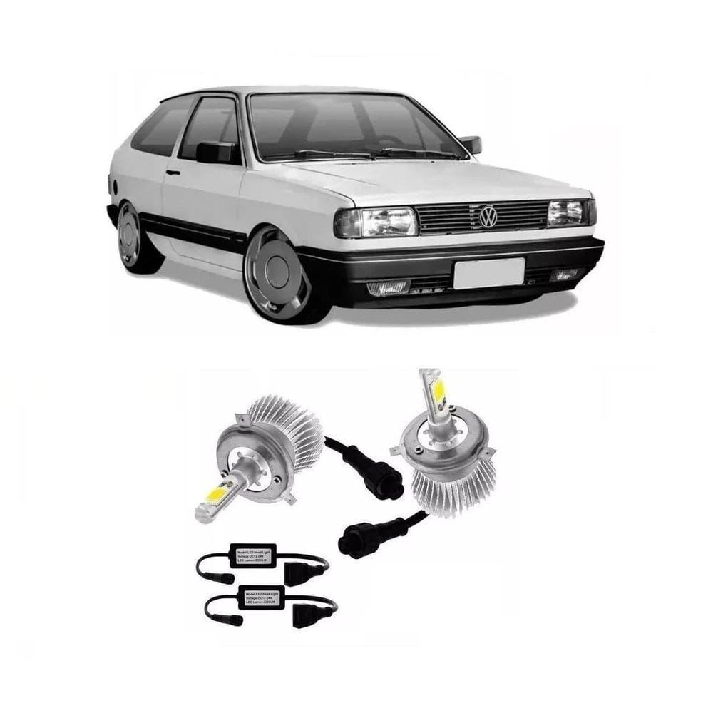 Lâmpada Super Led 6000k - Gol Quadrado G1 87-95