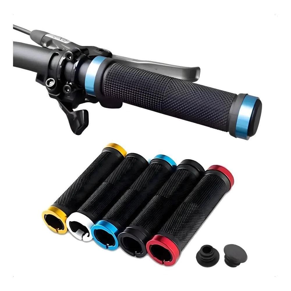 Par Manopla Anatômica Punho Bike Bicicleta Guidão Ergono Pre