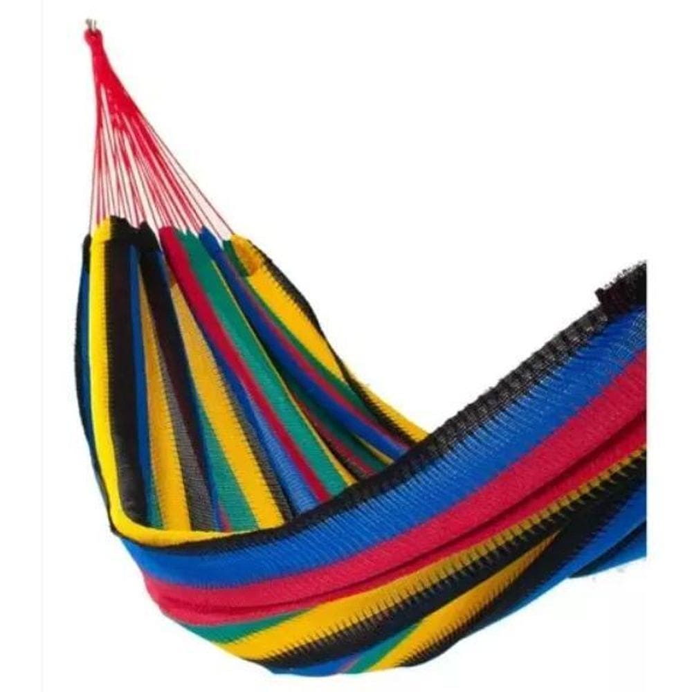 Rede De Dormir Descanso Nylon Impermeável Amazonas C Colorid