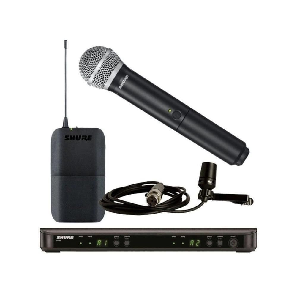 Microfone Shure Blx1288 Pga31 Pg58